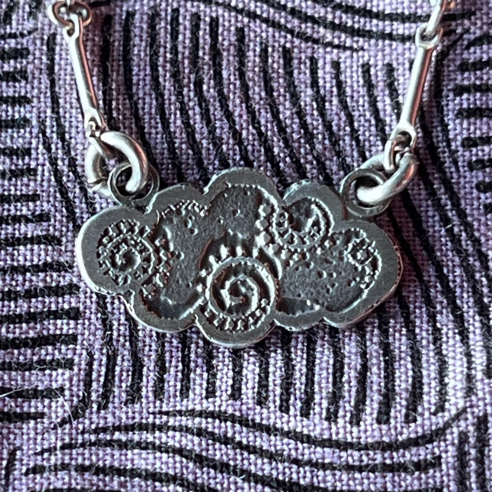 Sterling Silver Cloud pendant and chain